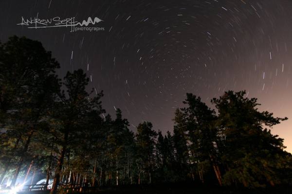 Meadows Campground Star Trails
