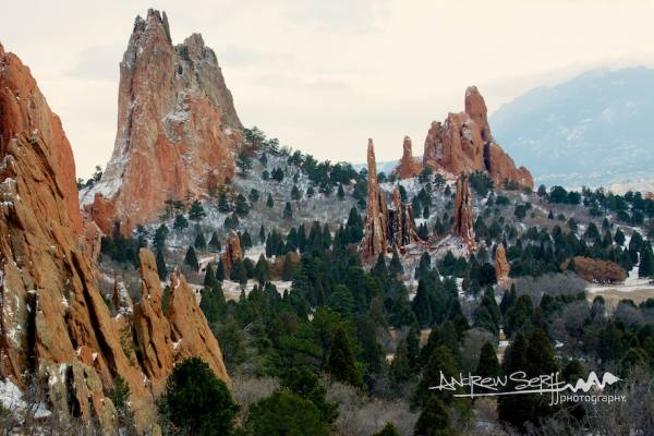 Another White Christmas at Garden of the Gods